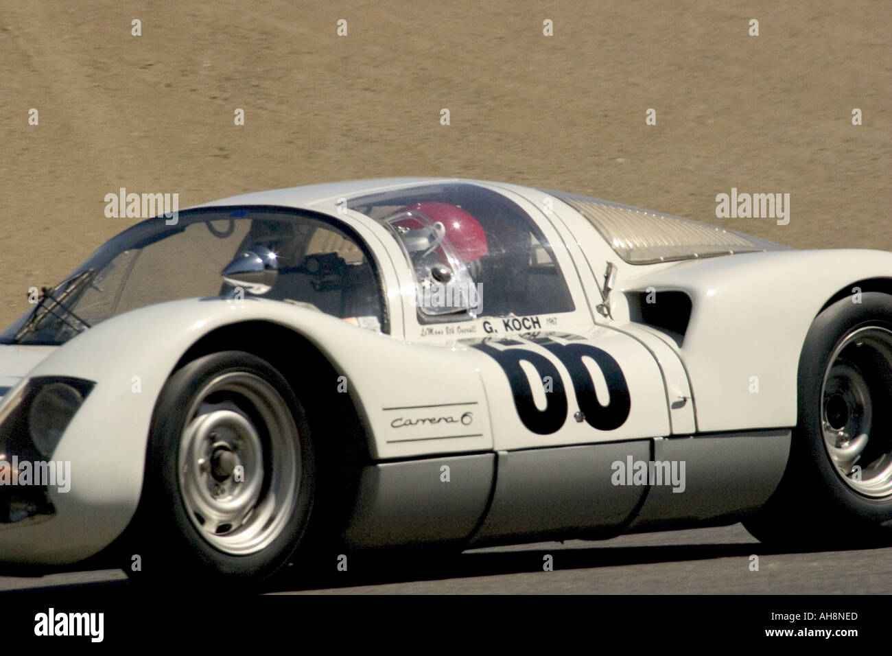 1966 Porsche 906 Monterey Historic gare automobilistiche Foto Stock