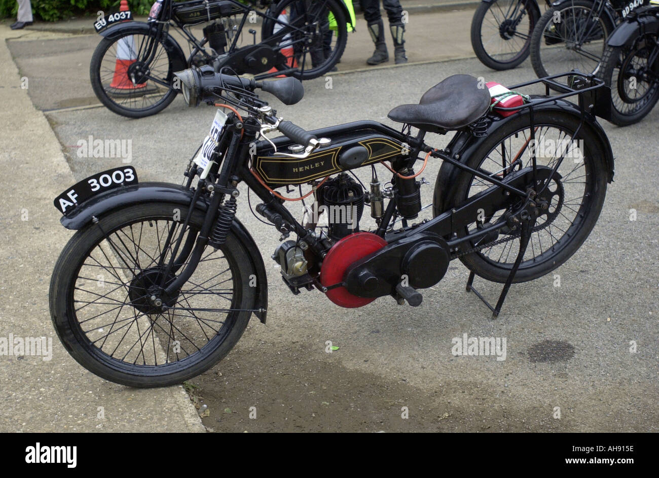 Banbury moto vintage eseguire REGNO UNITO Foto Stock