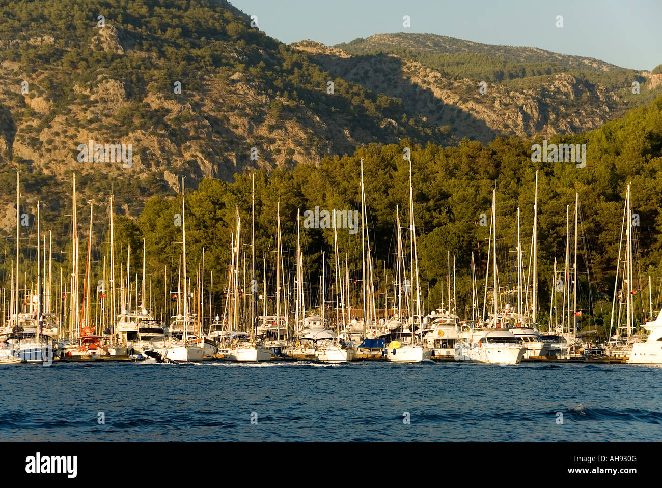 Port Gocek Marina Foto Stock