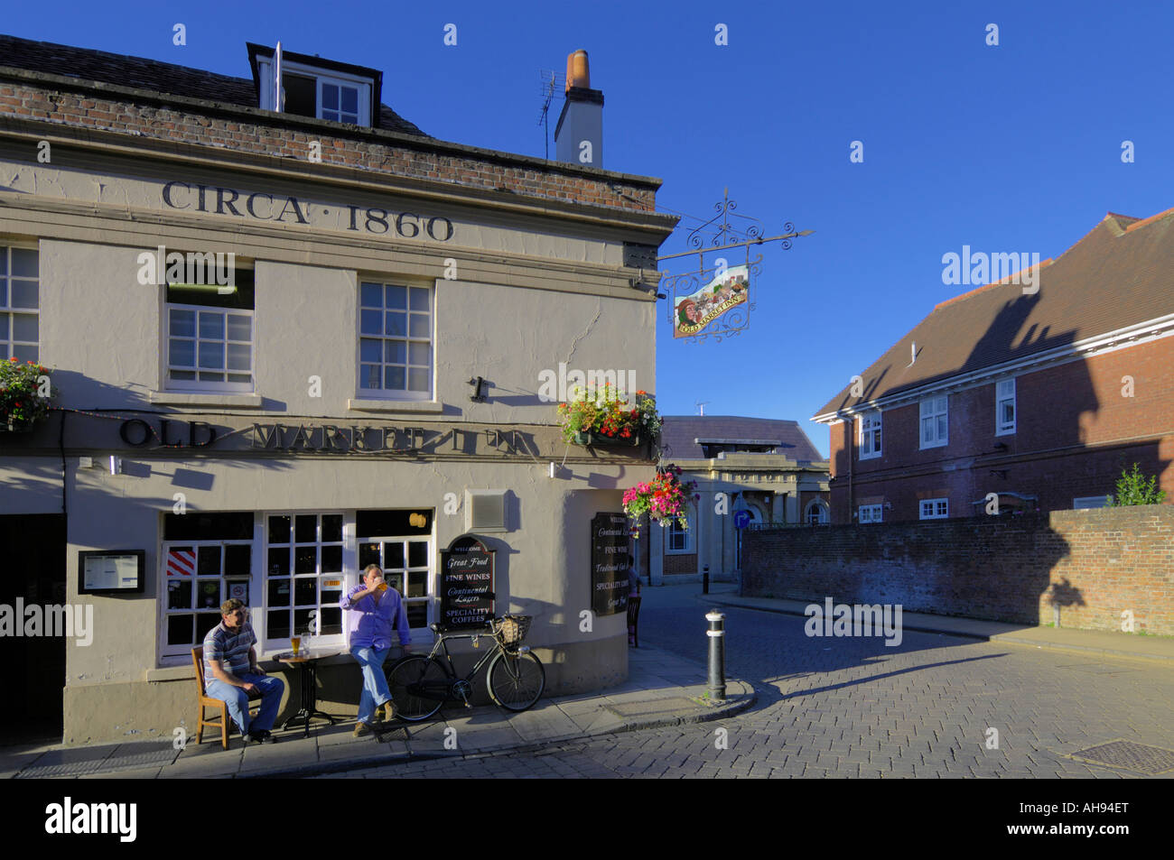 Winchester vie di Inghilterra Foto Stock