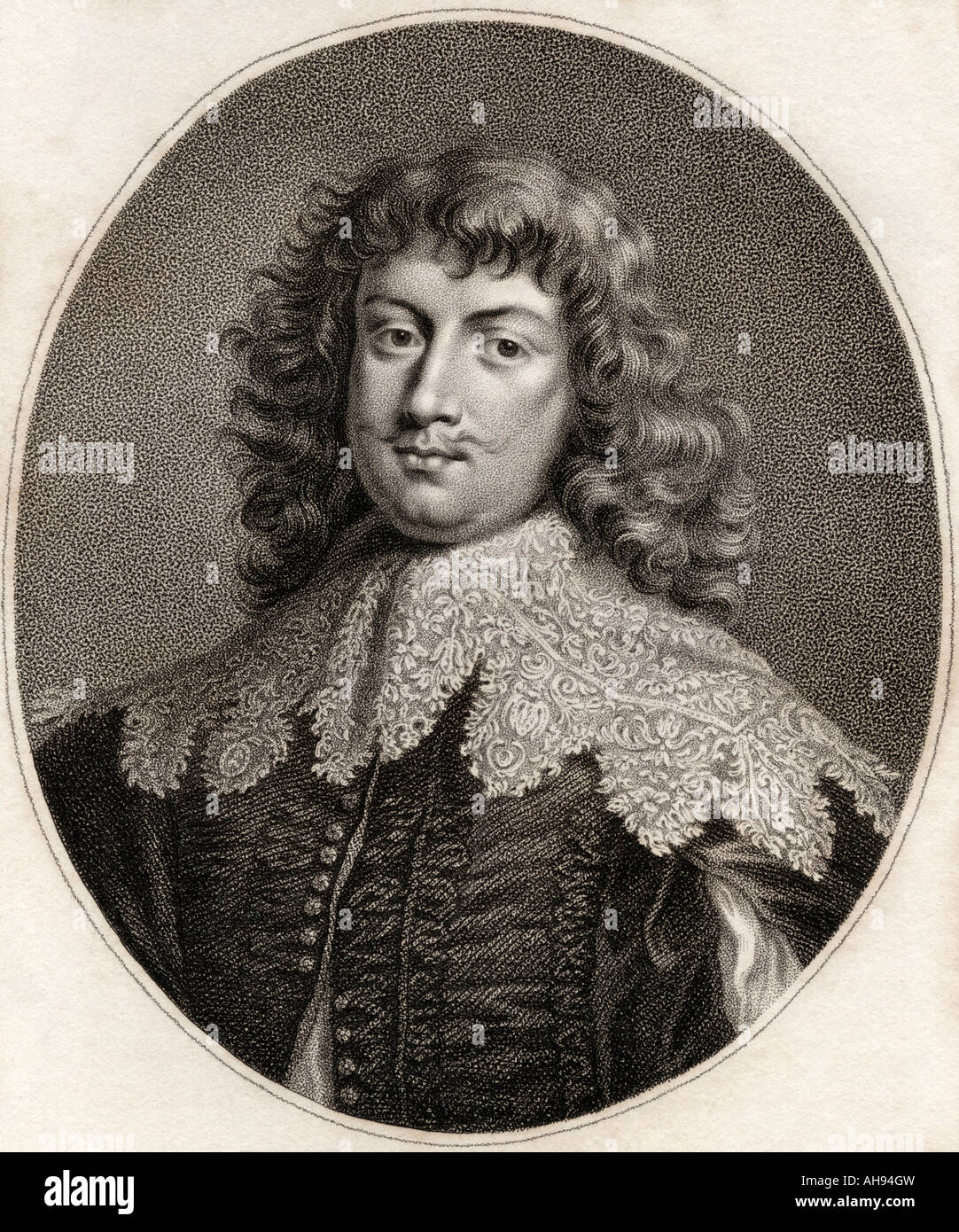 George Digby, II conte di Bristol, 1612 - 1677. Consigliere royalist inglese ai re Carlo i e Carlo II Foto Stock