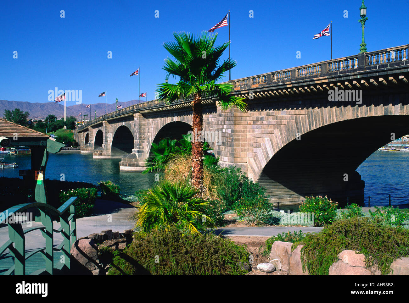 London Bridge, Lake Havasu, Arizona Foto Stock