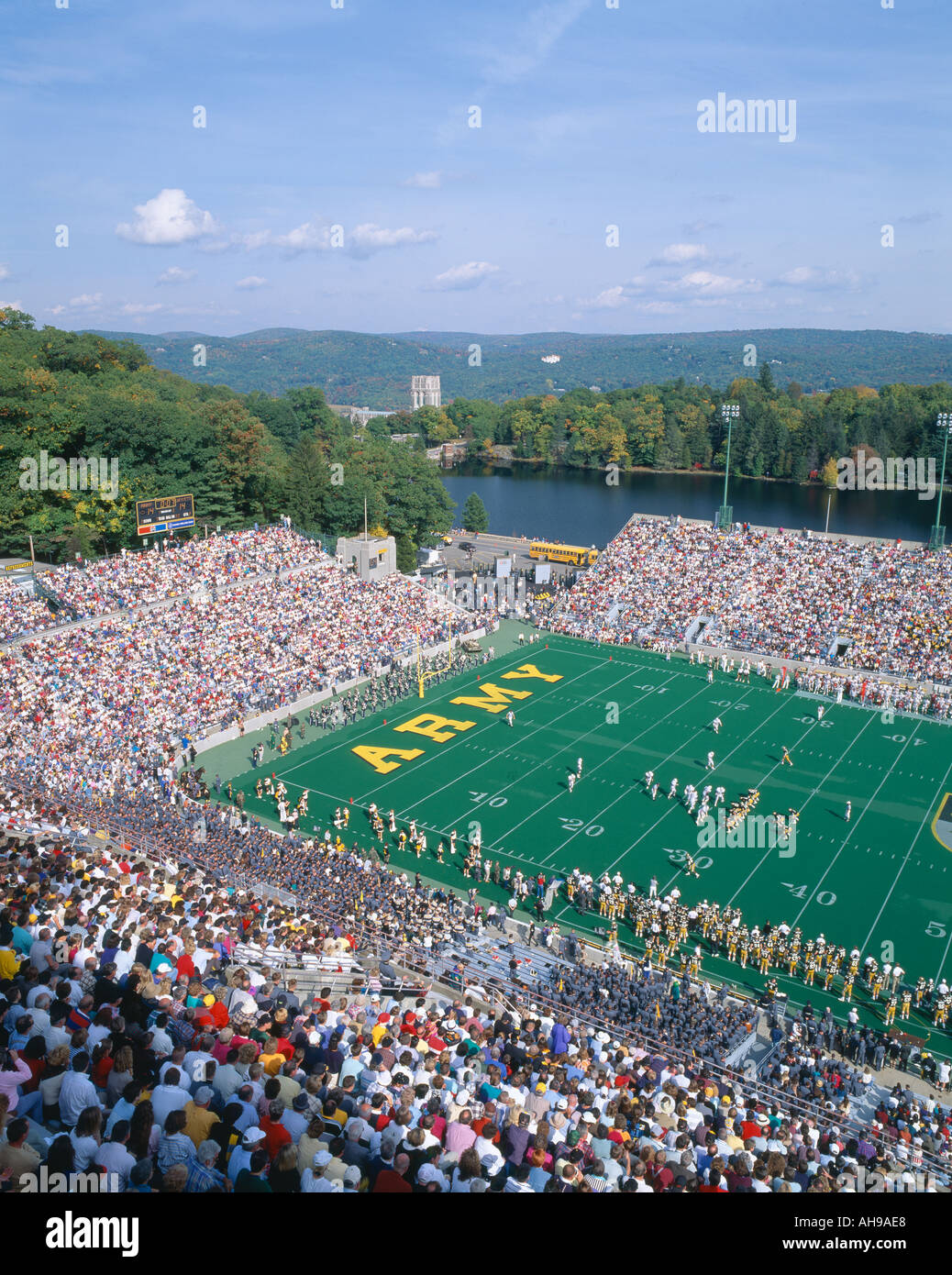 Michie Stadium a West Point esercito v Lafayette New York Foto Stock