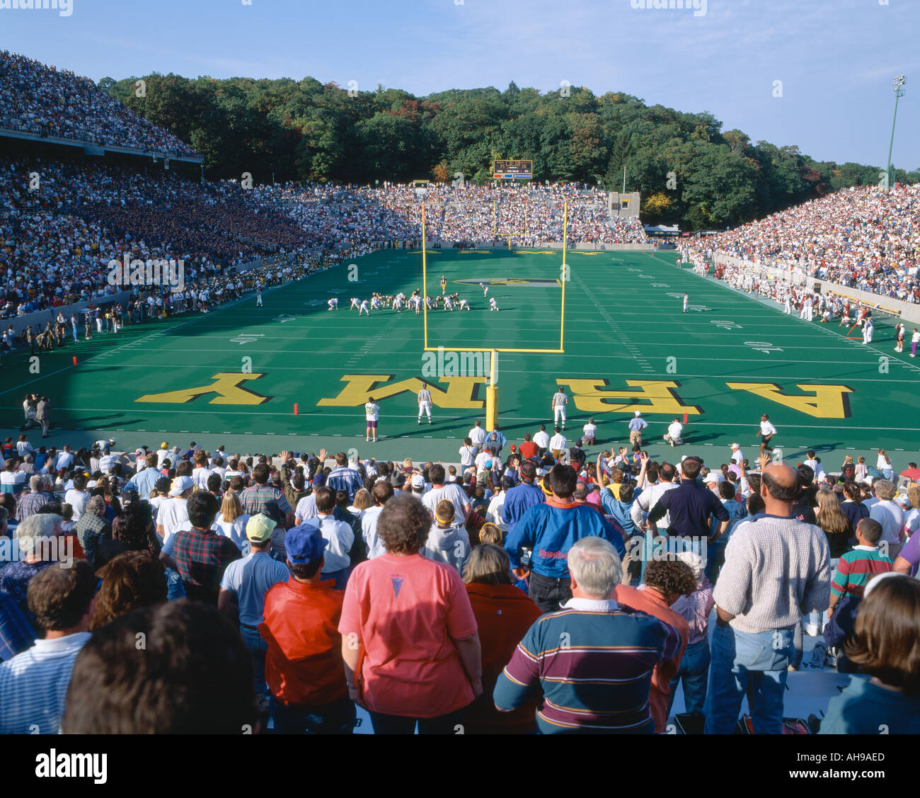 Michie Stadium a West Point esercito v Lafayette New York Foto Stock