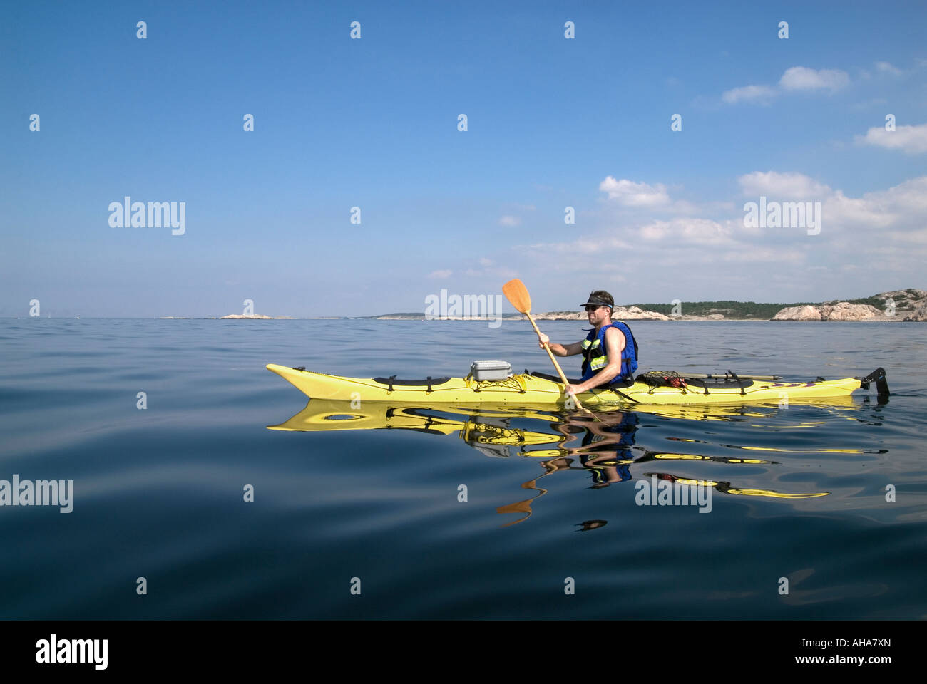 La Svezia Bohuslan arcipelago Foto Stock