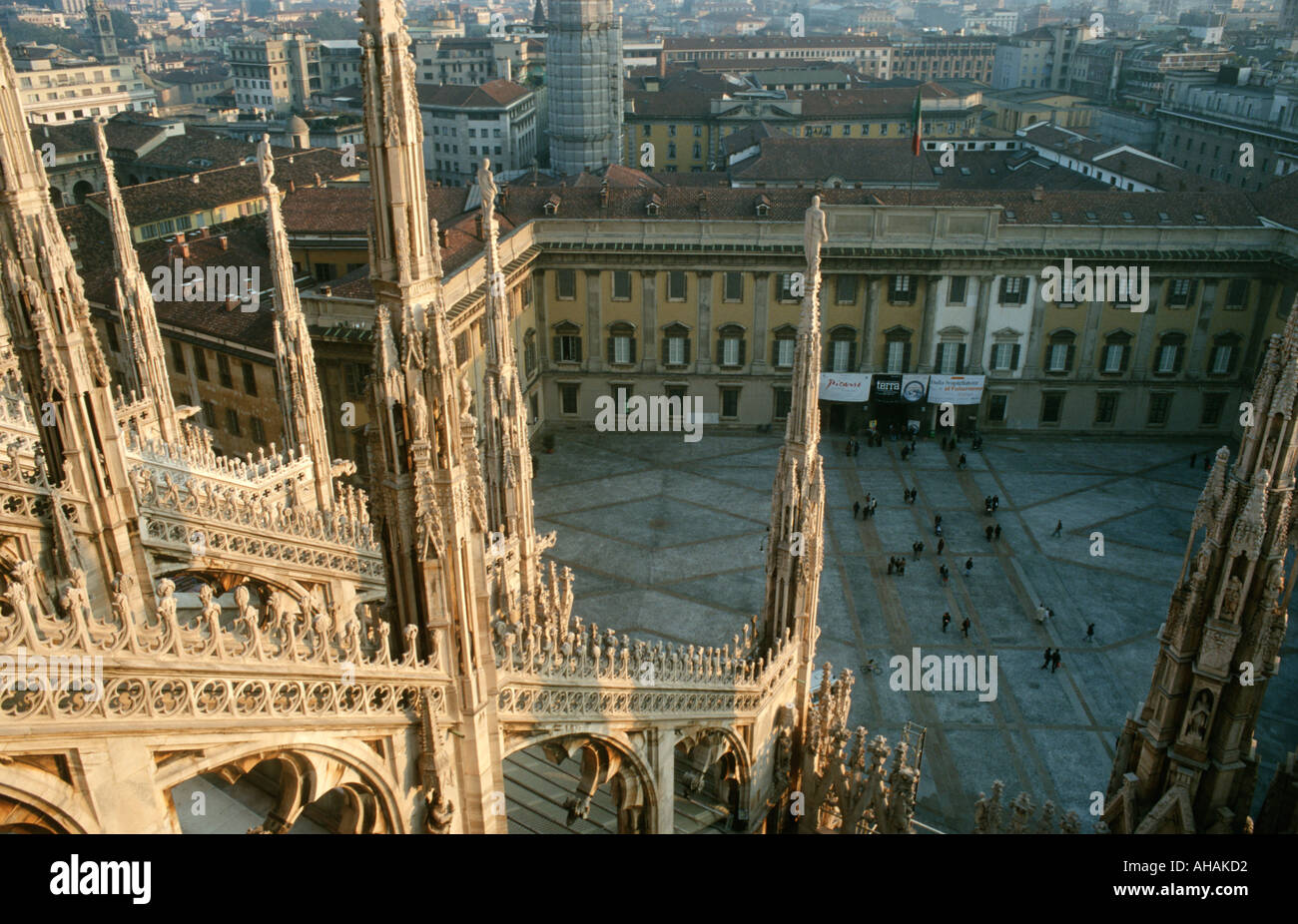 Milano Italia Il Duomo Foto Stock