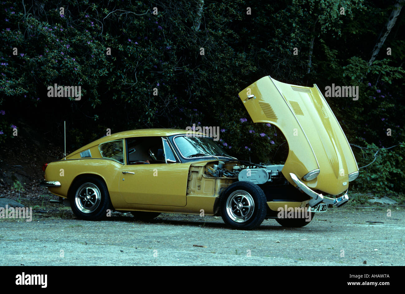 Triumph GT6 MK2 1968 a 70 Foto Stock