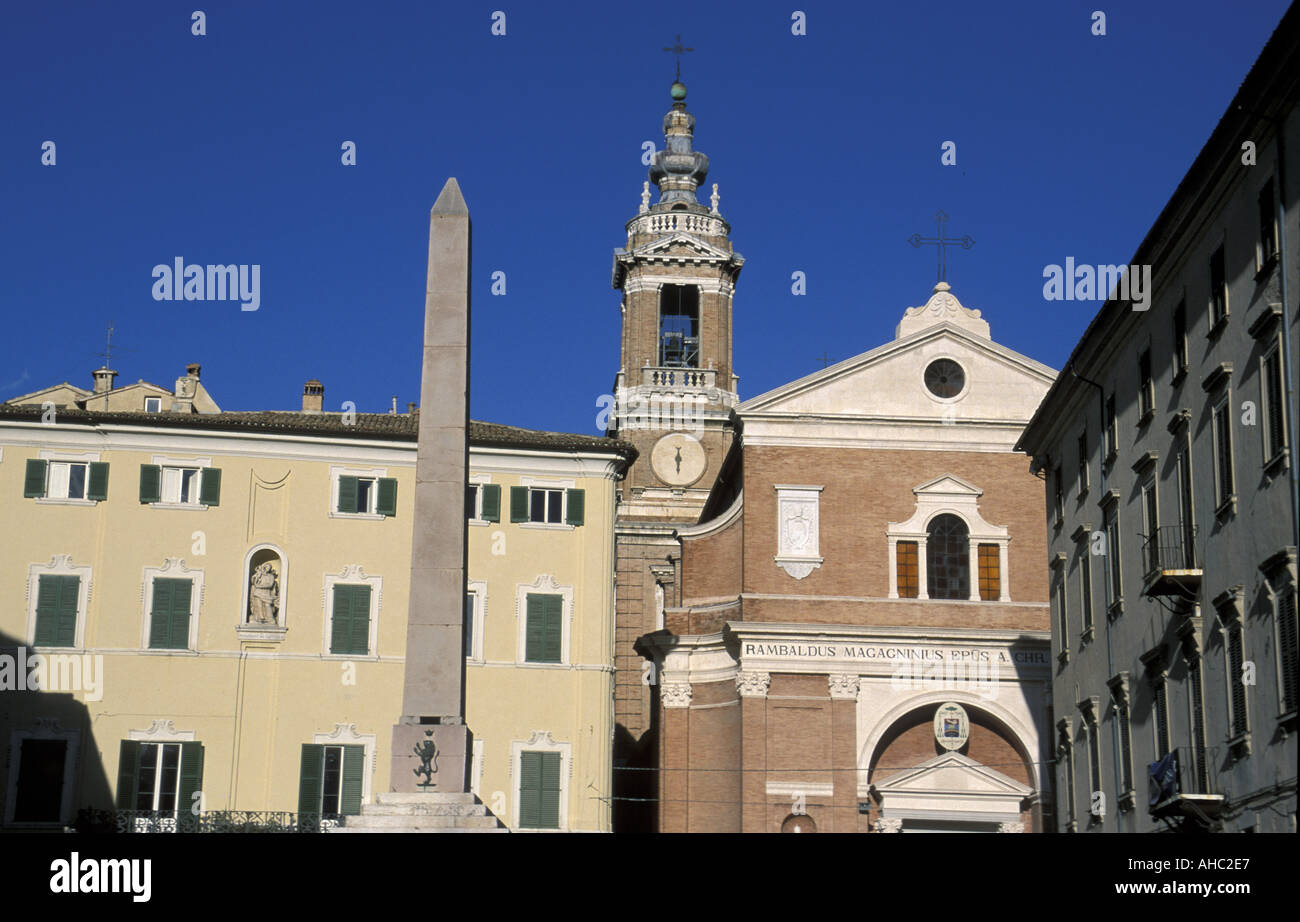 Duomo Jesi Marche Italia Foto Stock