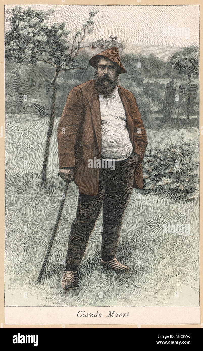 Claude Monet Foto Stock
