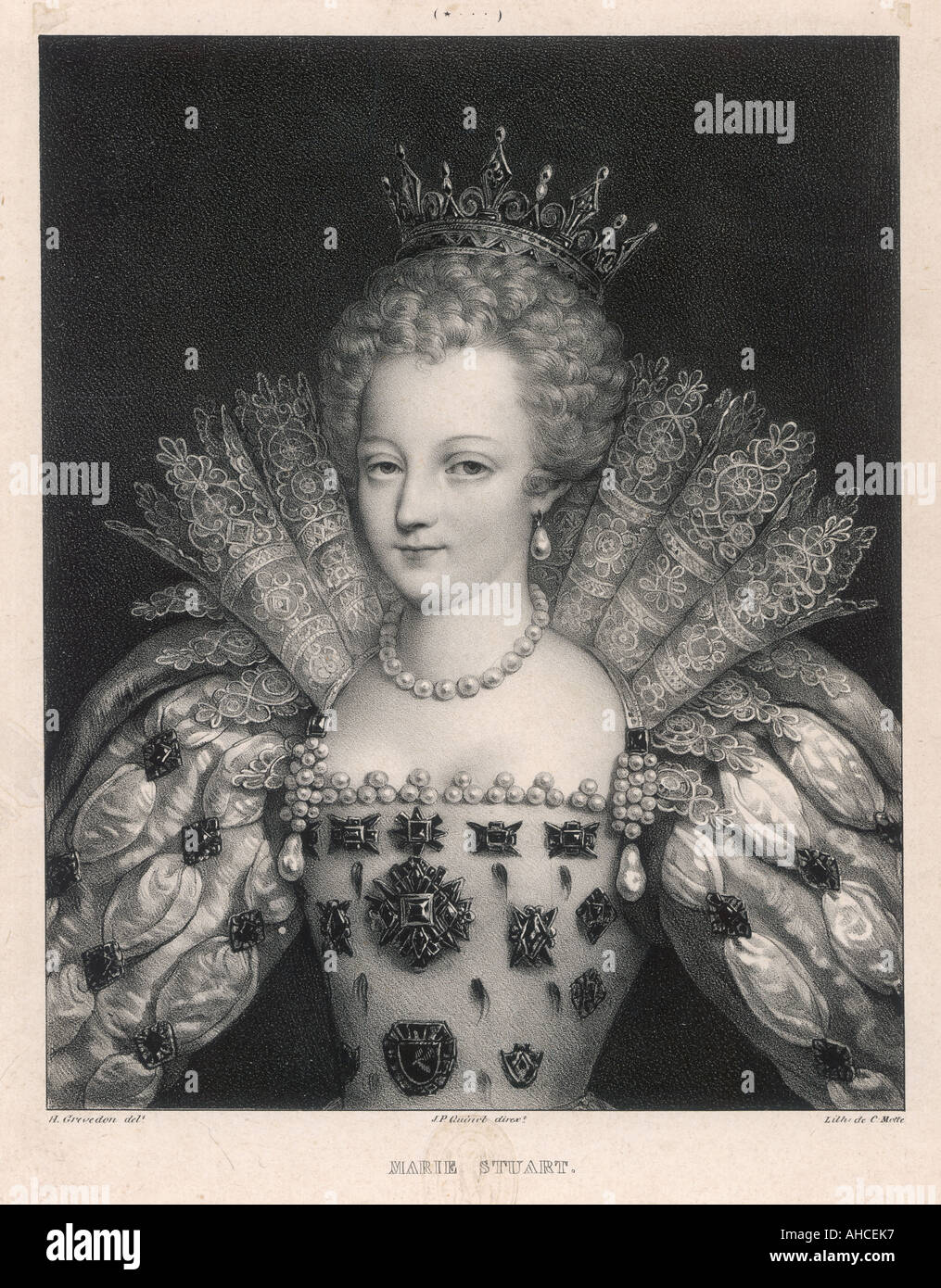 Maria Stuart Quinct Foto Stock