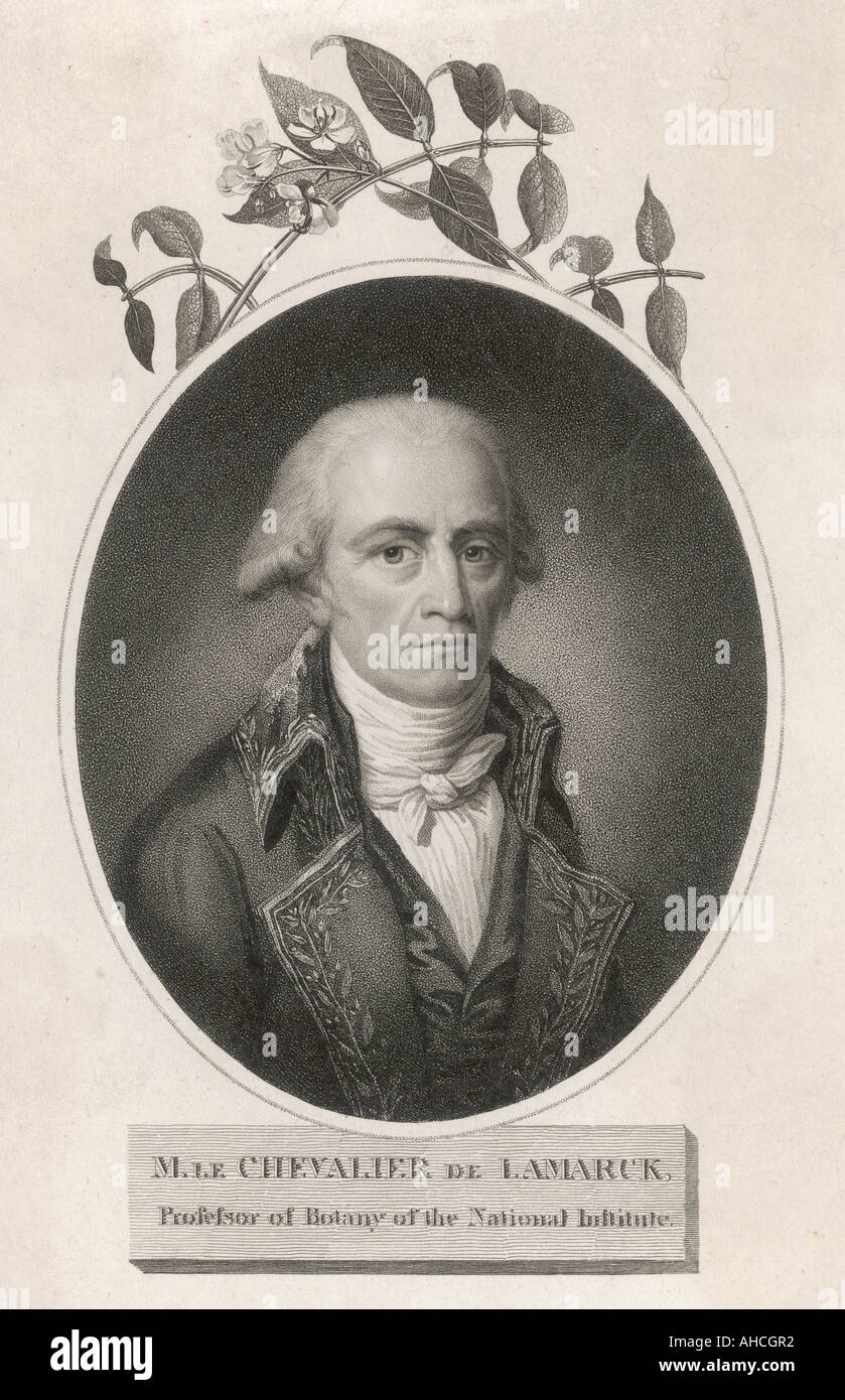 Lamarck Foto Stock