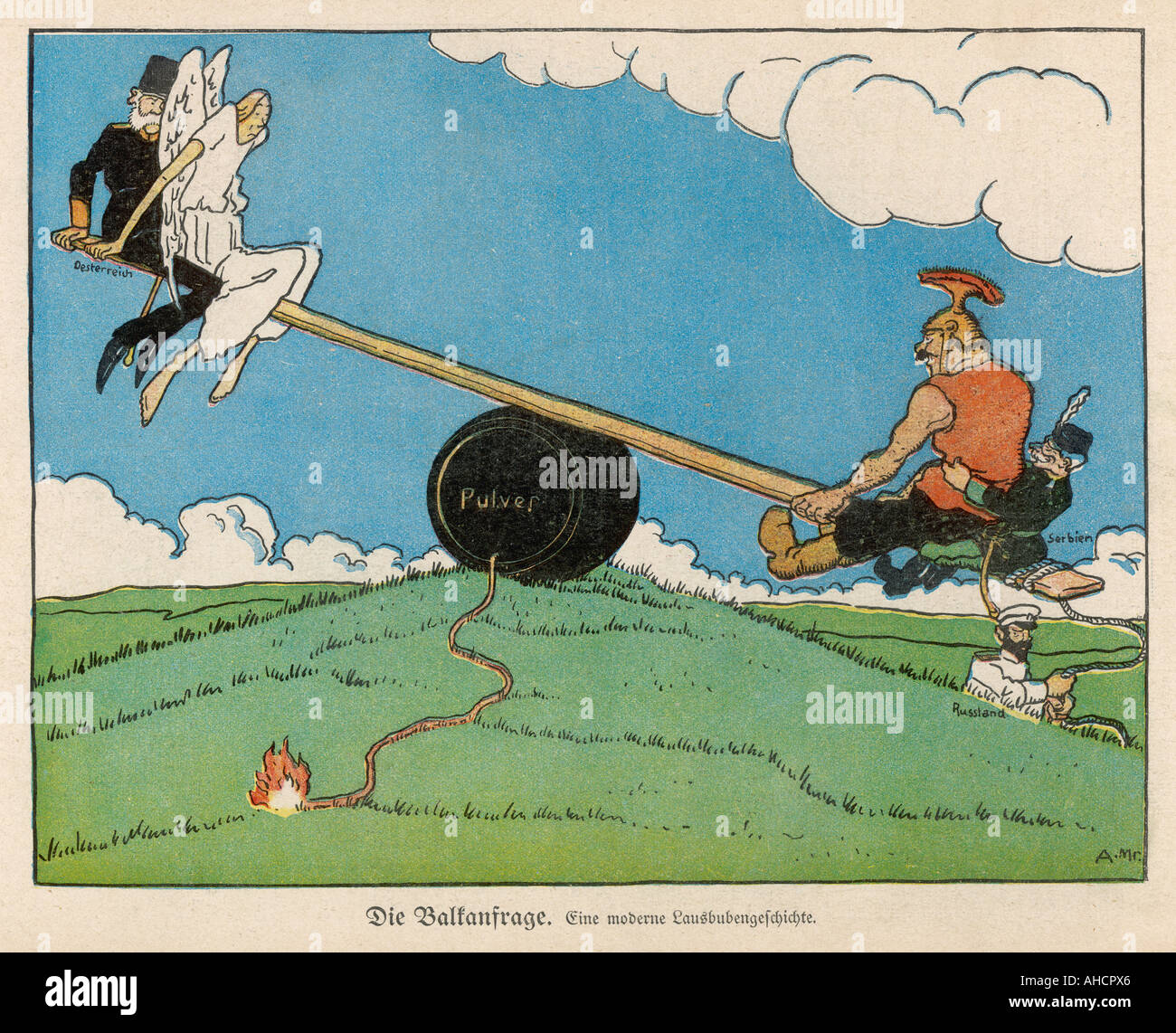 Peso dei Balcani di potenza Foto Stock