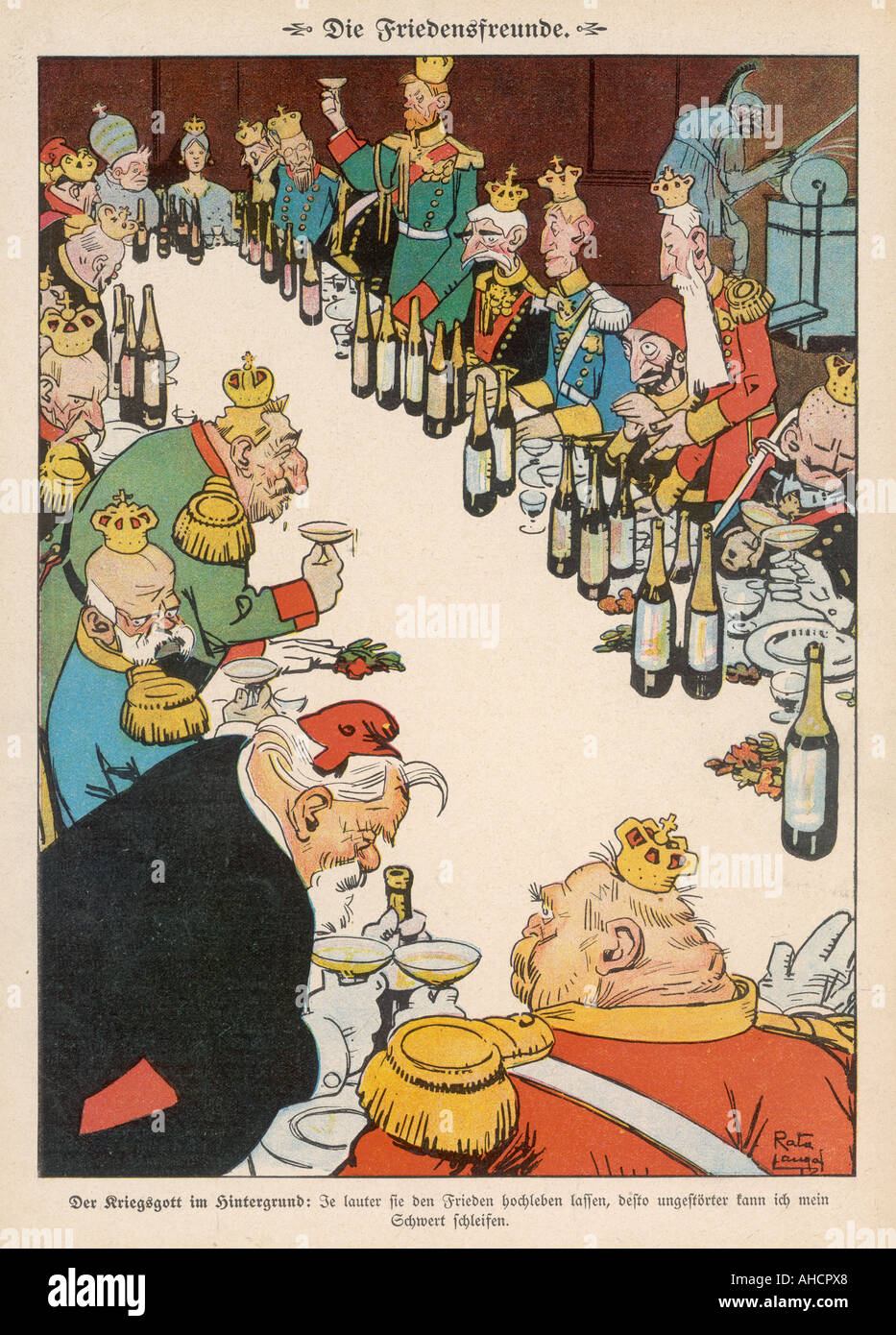 Il Dio della Guerra 1909 Foto Stock