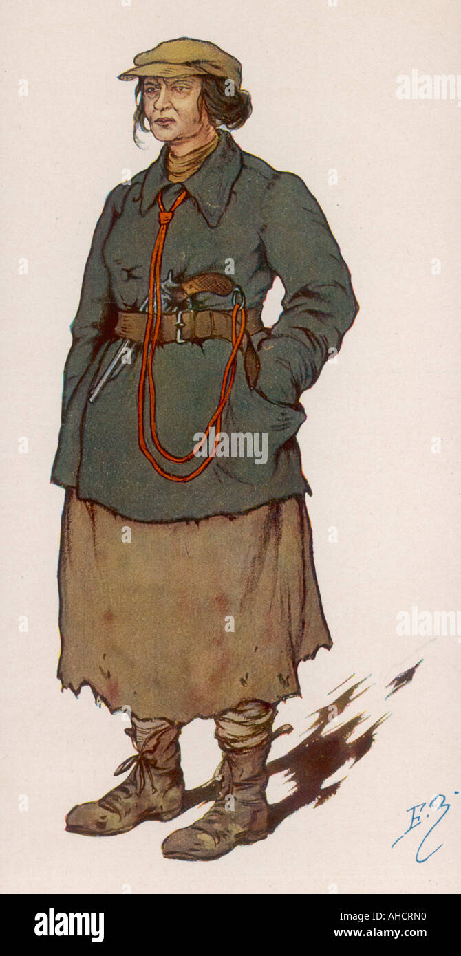 La Russia Cheka Agent 1919 Foto Stock