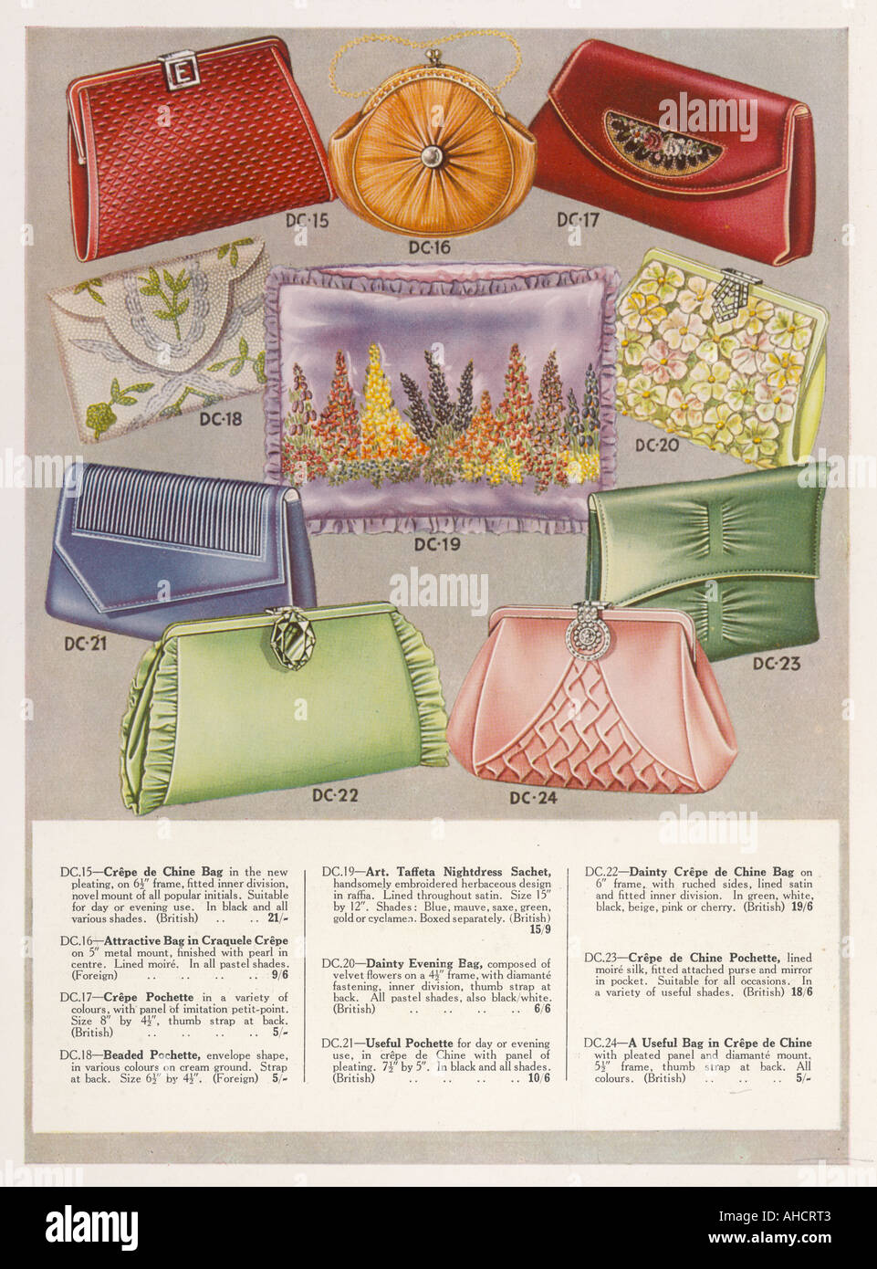 Borsetta annuncio Marina militare dell esercito Foto Stock