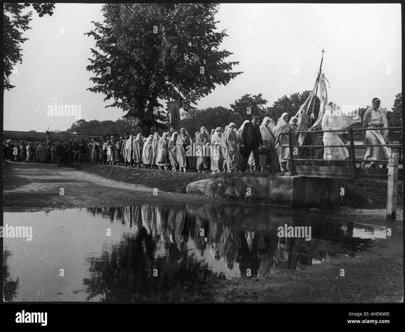 Walsingham Pellegrini Foto Stock