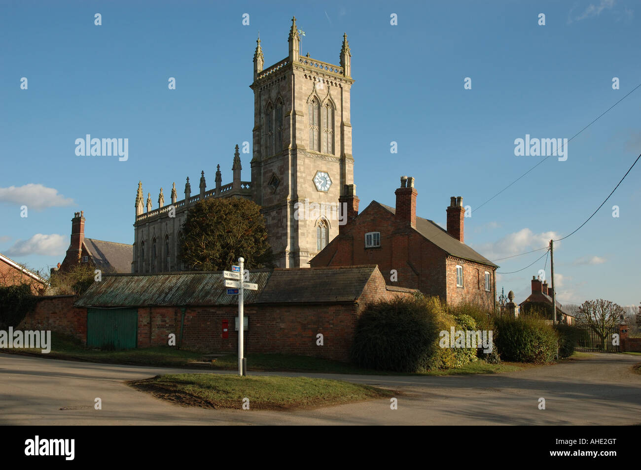 San Giovanni Battista, kings norton, Leicestershire, England, Regno Unito Foto Stock