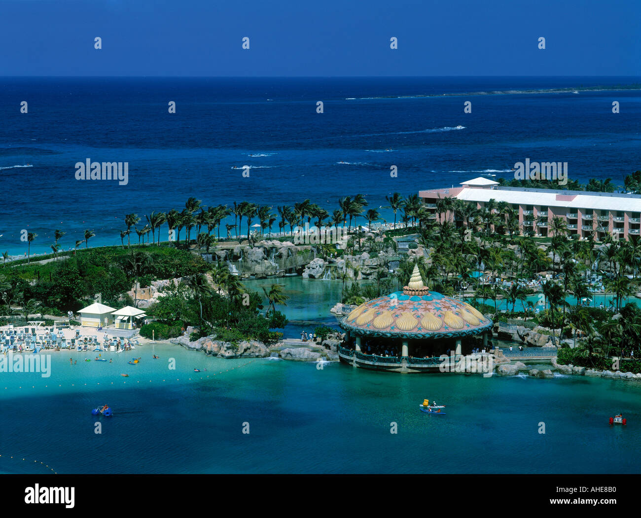 Atlantis, Paradise Island, Bahamas, dei Caraibi Foto Stock