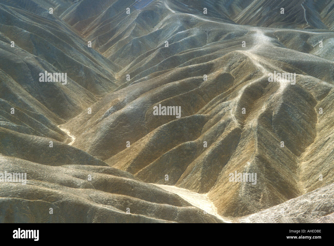 Punto Zabriski Death Valley California USA Stati Uniti d'America del Nord Foto Stock