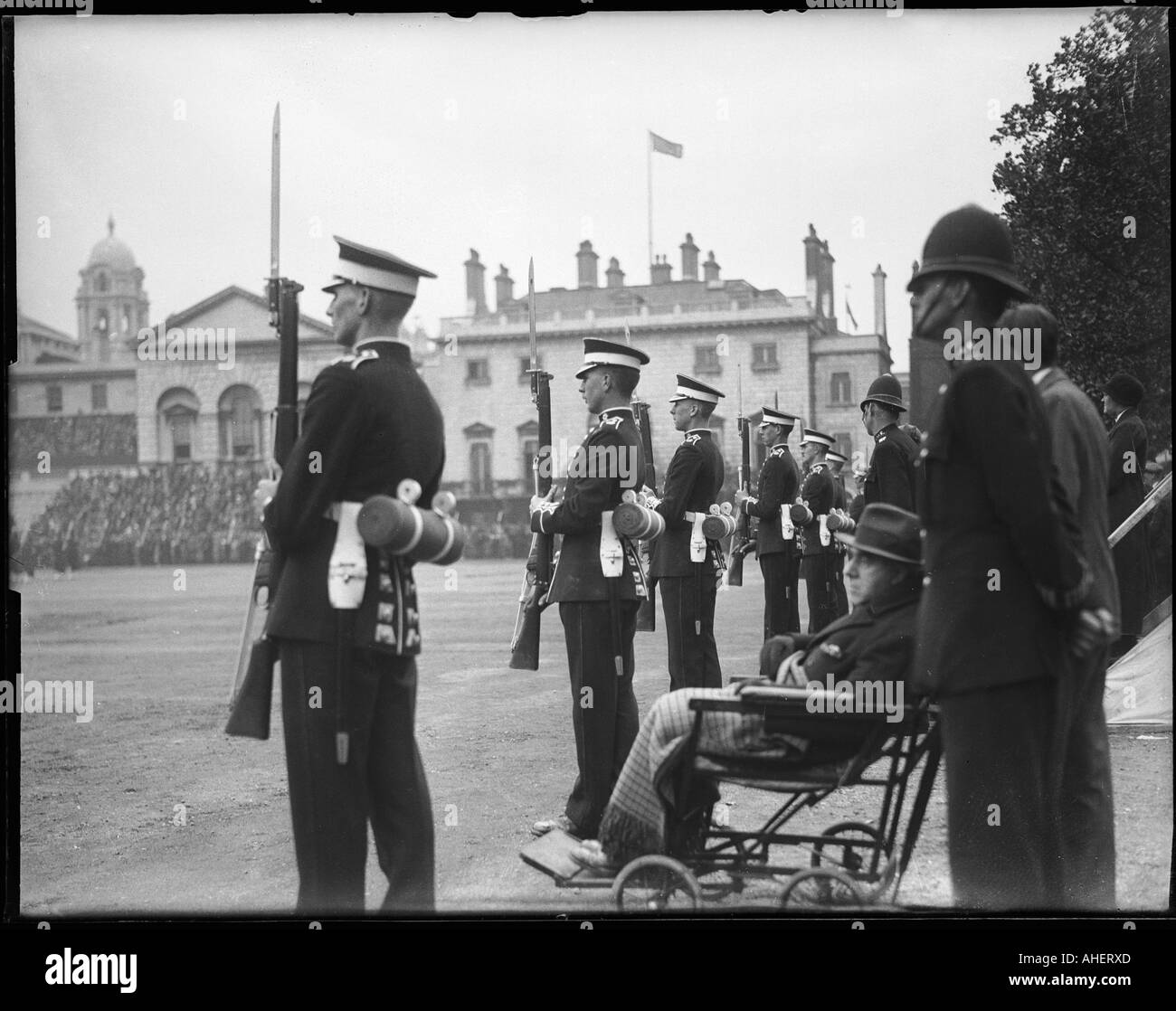 Trooping il colore Foto Stock