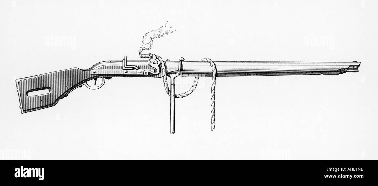 Matchlock Foto Stock