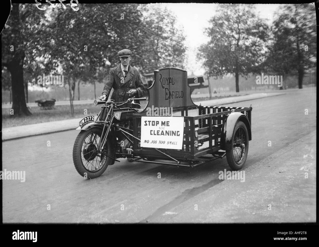 Charladys motociclo Foto Stock