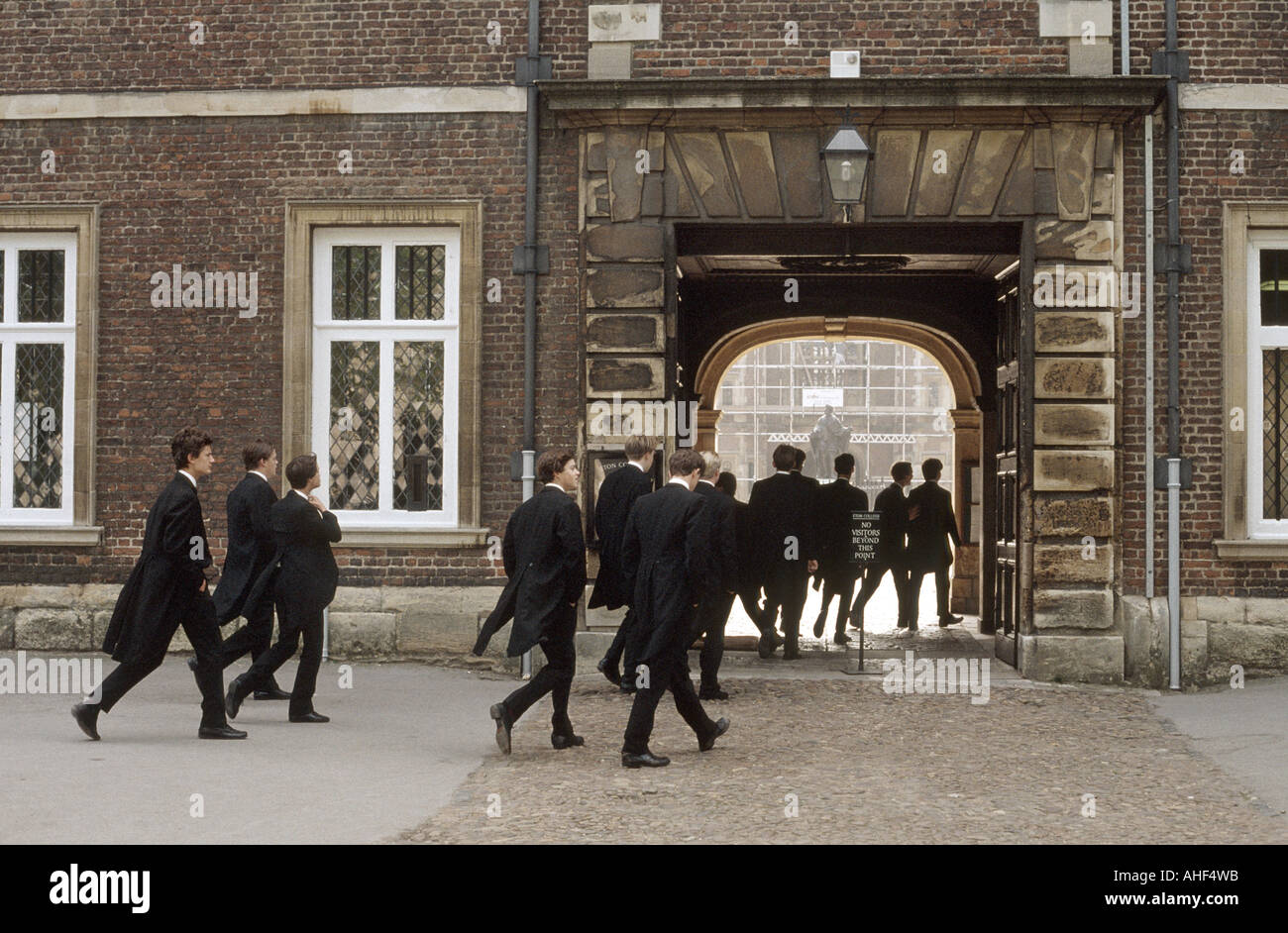 Eton scuola privata Foto Stock