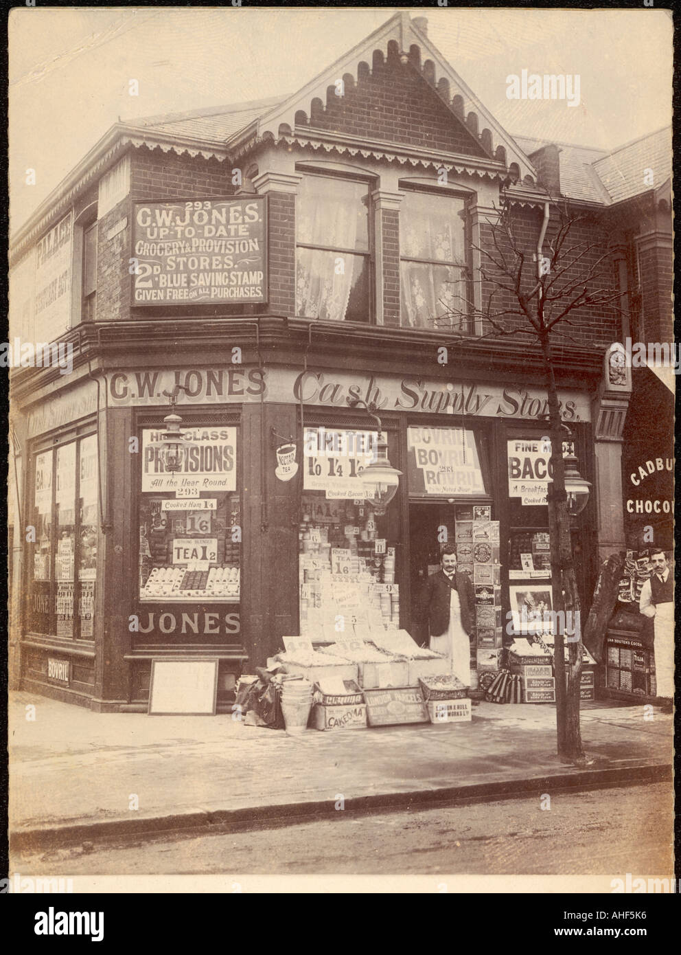 C.w. Jones General Store Foto Stock