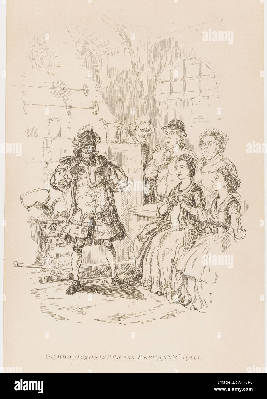 Thackeray Virginians Foto Stock