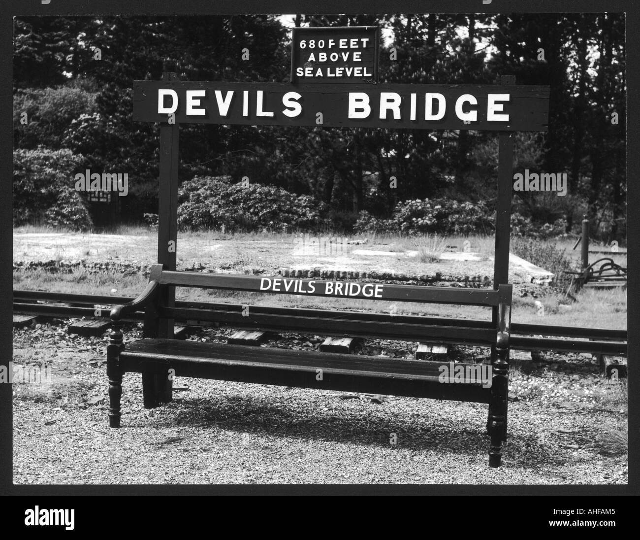 Devils Stazione del Ponte Foto Stock