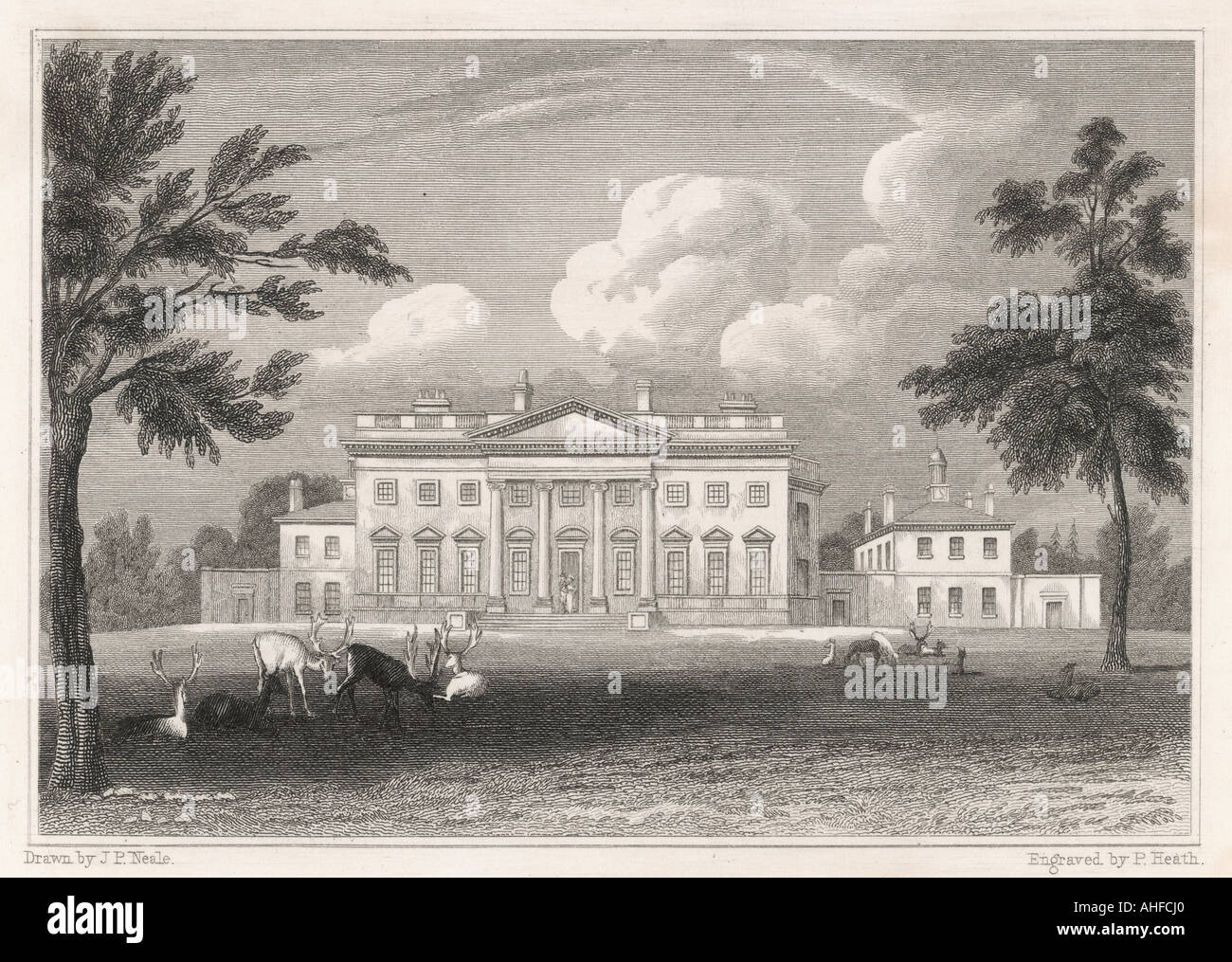 Denton Park Yorkshire Foto Stock