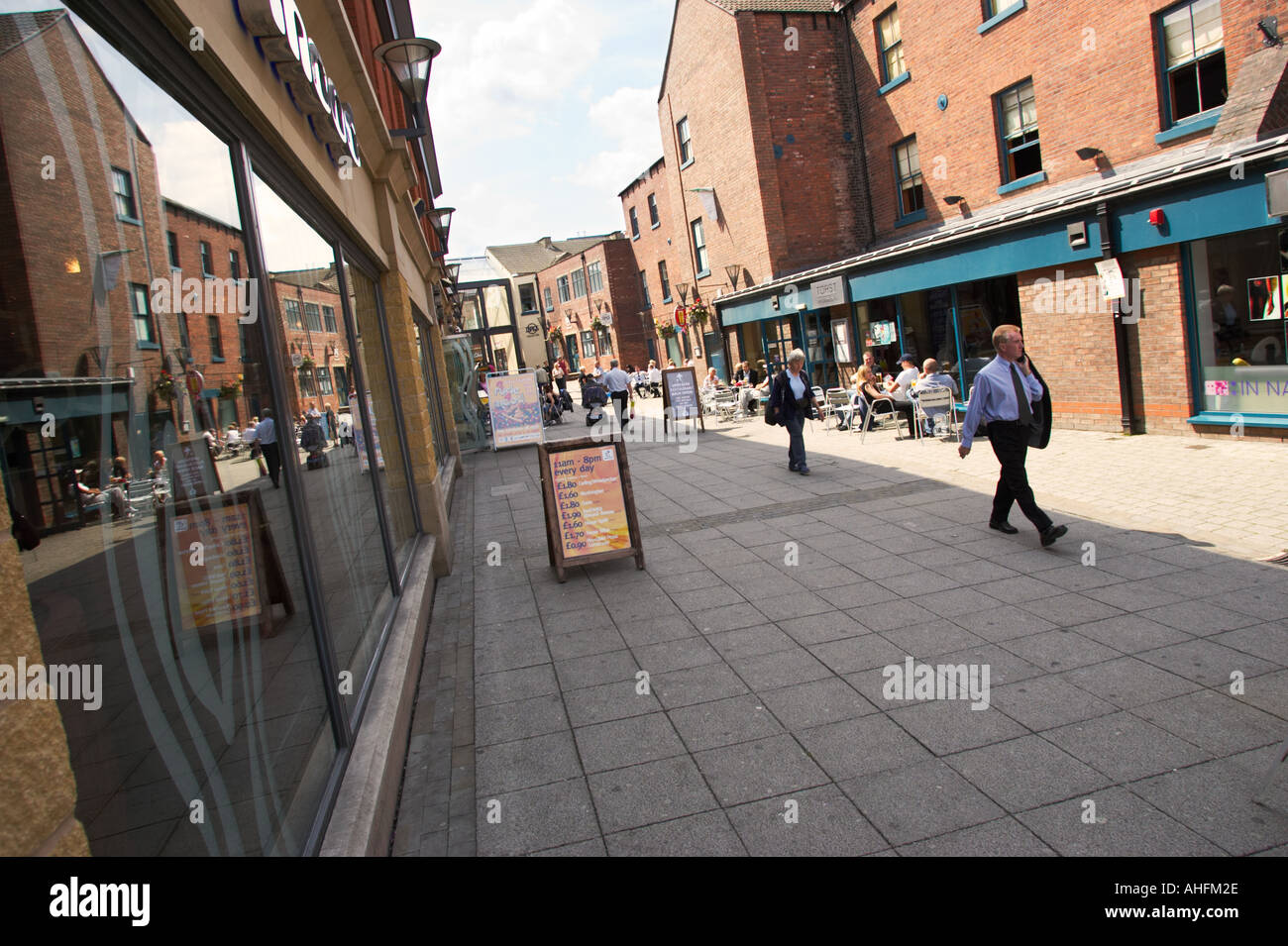 Priory a piedi Doncaster South Yorkshire England Regno Unito Foto Stock