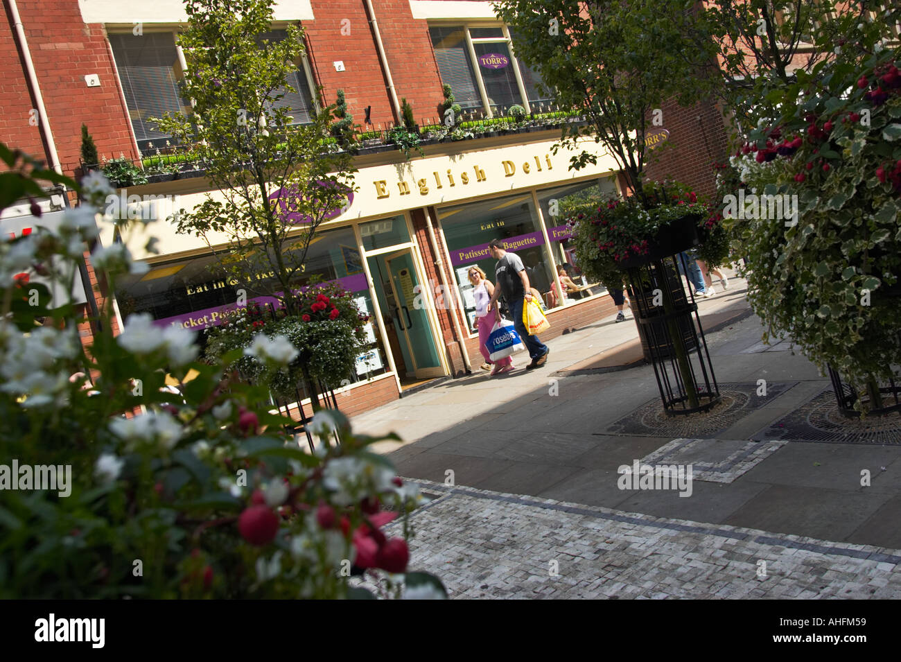 High Street, Doncaster, South Yorkshire, Inghilterra, Regno Unito Foto Stock