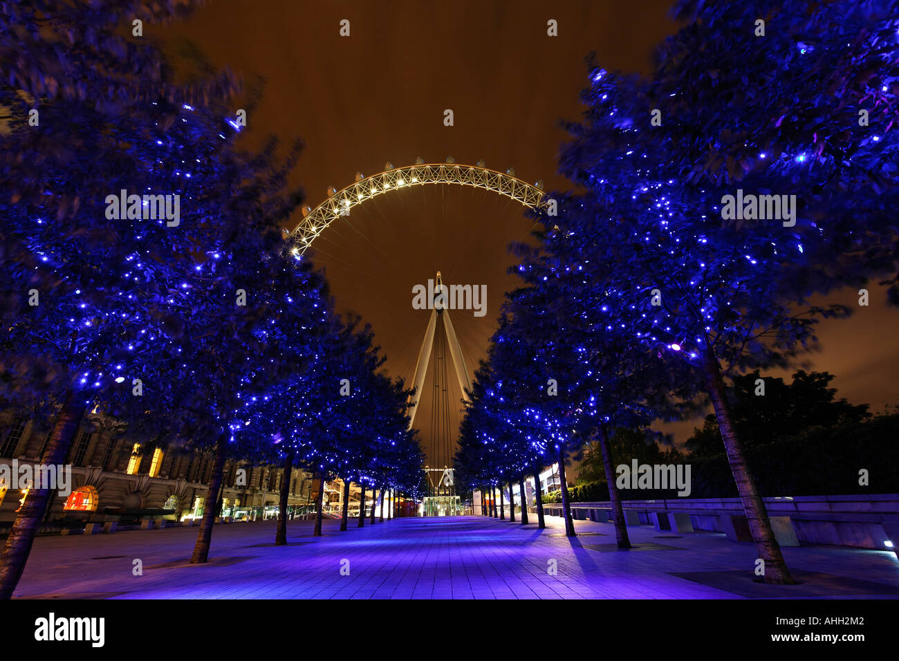 British Airways London Eye - La più alta ruota panoramica del mondo, Londra, Inghilterra Foto Stock