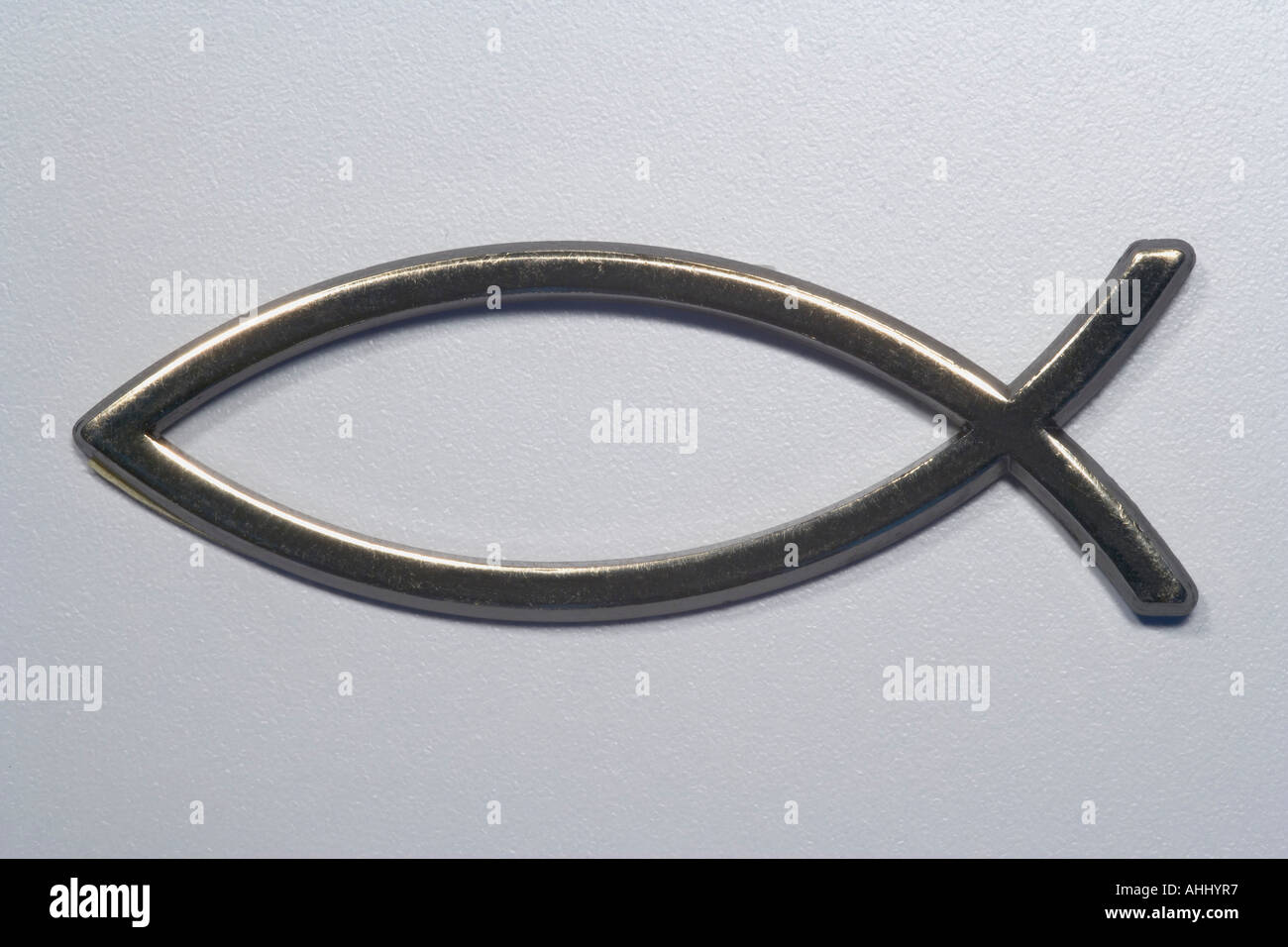 Simbolo del pesce cristiano immagini e fotografie stock ad alta