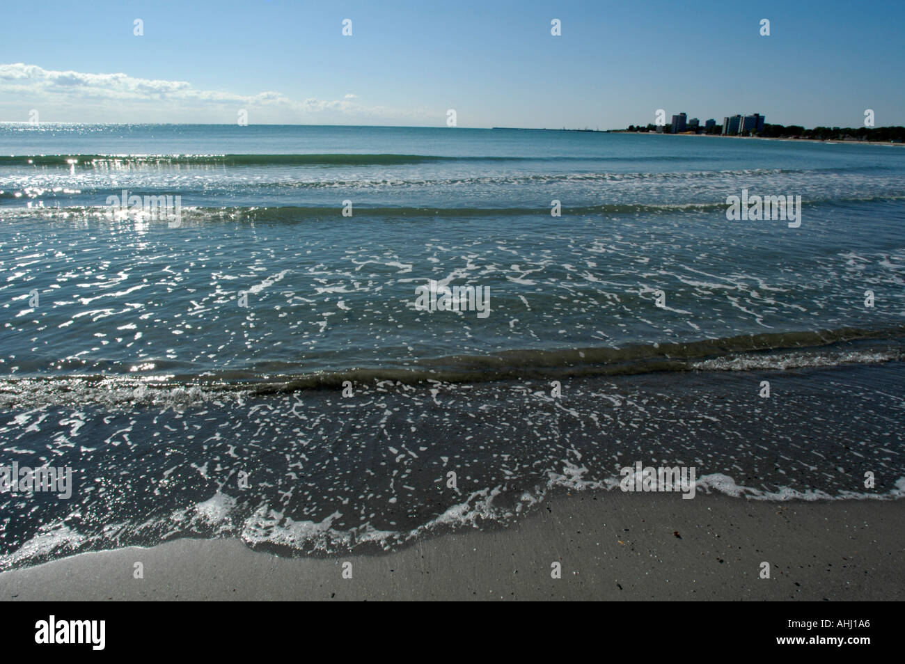 Il litorale del Mar Nero, villaggio turistico Venus Foto Stock