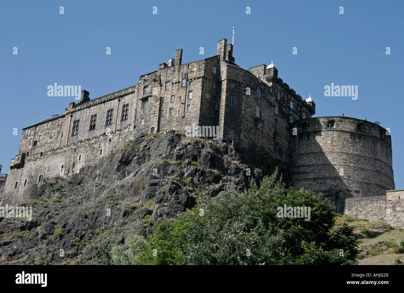 Il Castello di Edimburgo Foto Stock