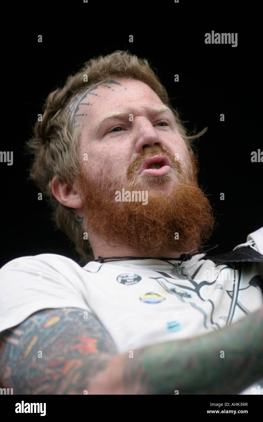 Troy Sanders, bass, Mastodon, Heavy metal band, da Atlanta in Georgia, formata nel 1999, Brann Dailor, batterista, Brent cerve, Lead Guitar & vocalist, Bill Kelliher, chitarra, Download Festival Rock Donnington Park, Leicestershire, Regno Unito Foto Stock