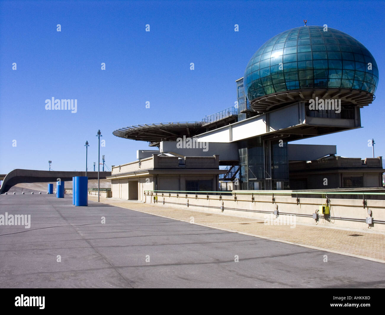 Italia Torino Renzo Piano Bolla sulla sommità del Lingotto Foto Stock