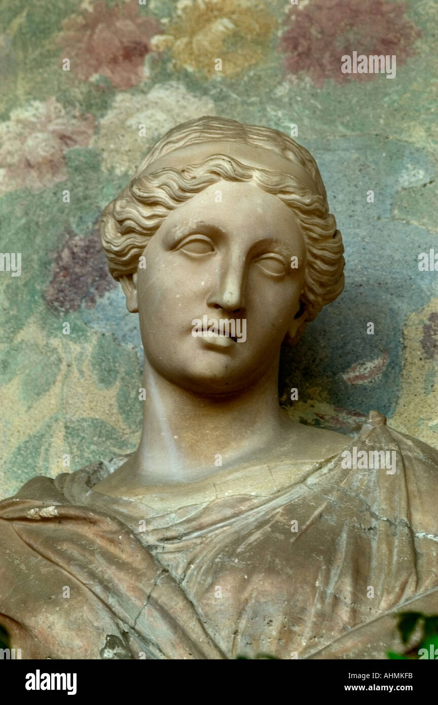 Villa Torrigiani Lucca parco giardino Toscana Italia Foto Stock