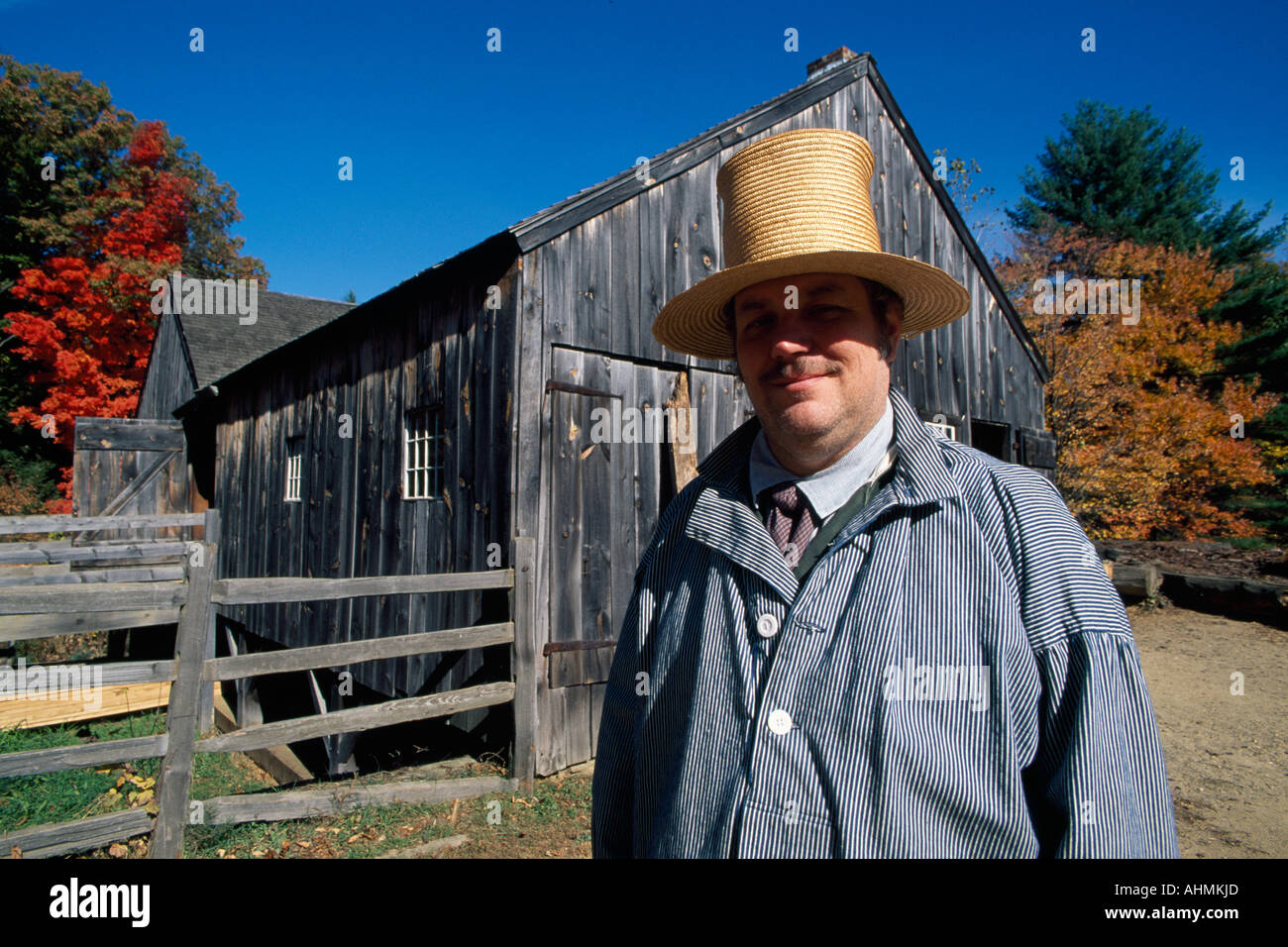 Old Sturbridge Village Sturbridge Massachusetts New England USA Foto Stock