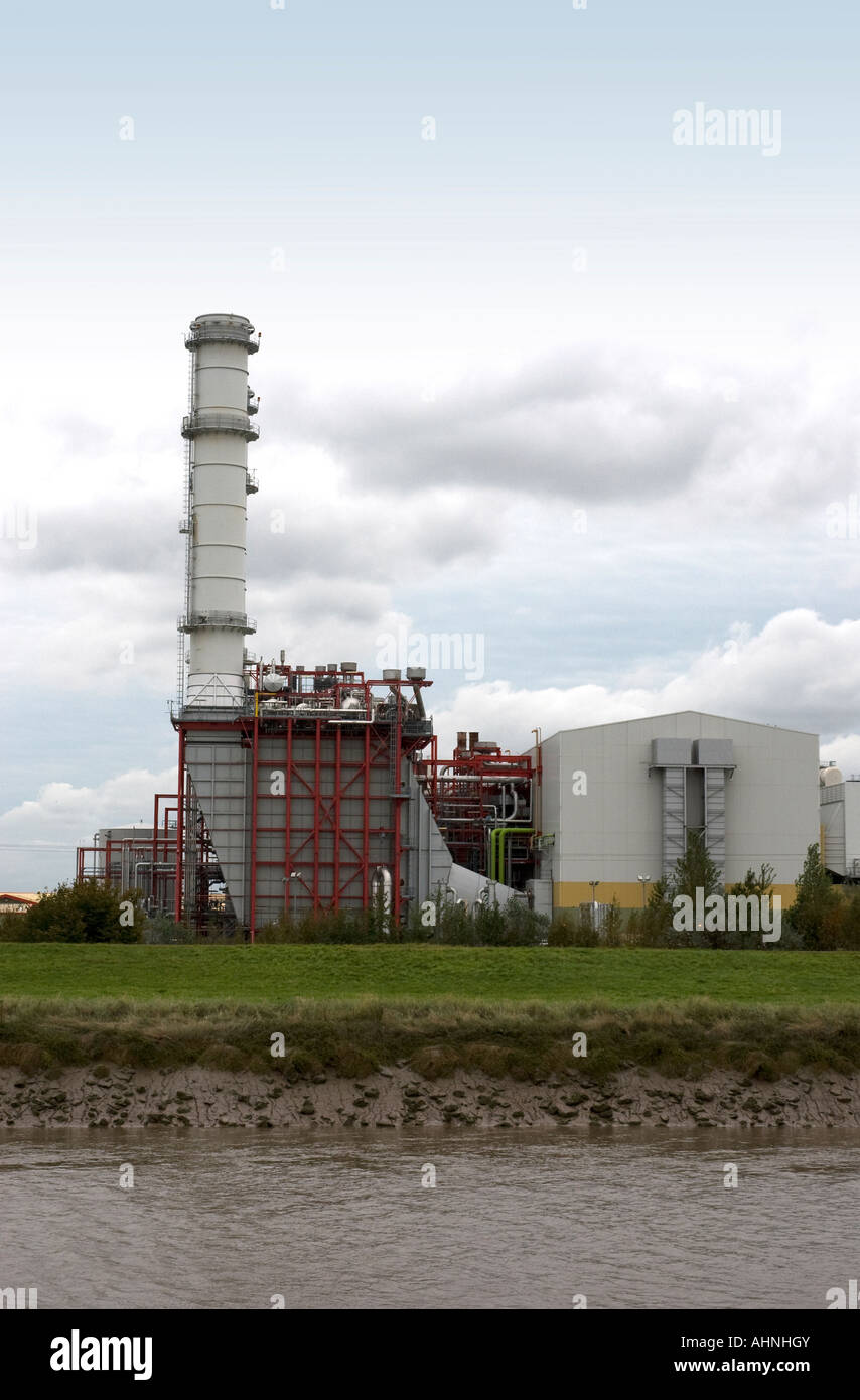 Sutton Bridge gas stazione di alimentazione Foto Stock