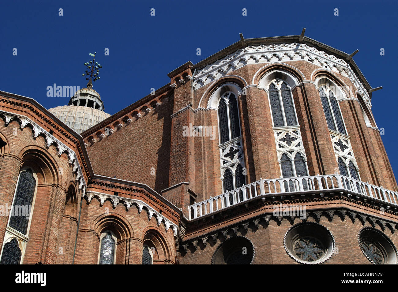 SS Giovanni e Paolo Venezia Italia Foto Stock