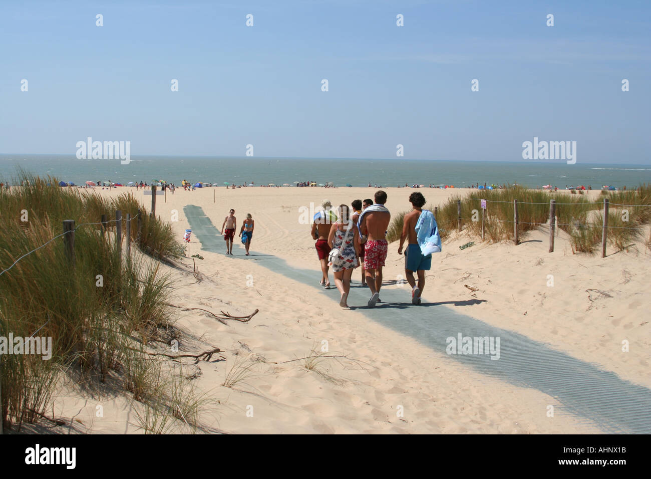 Spiaggia di Ronce les Bains Foto Stock