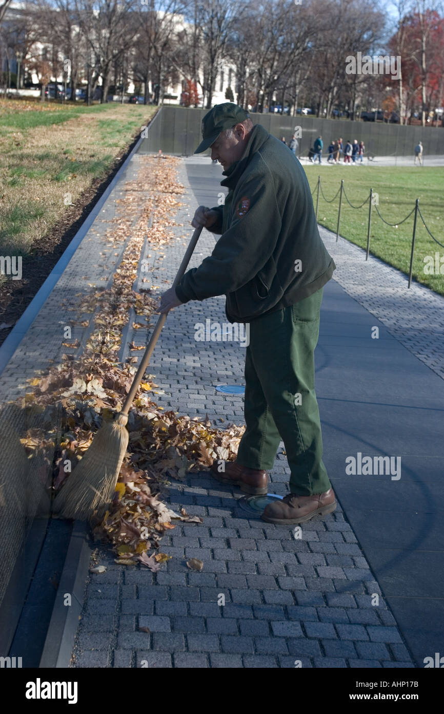 Vietnam Veterans Memorial a Washington Foto Stock