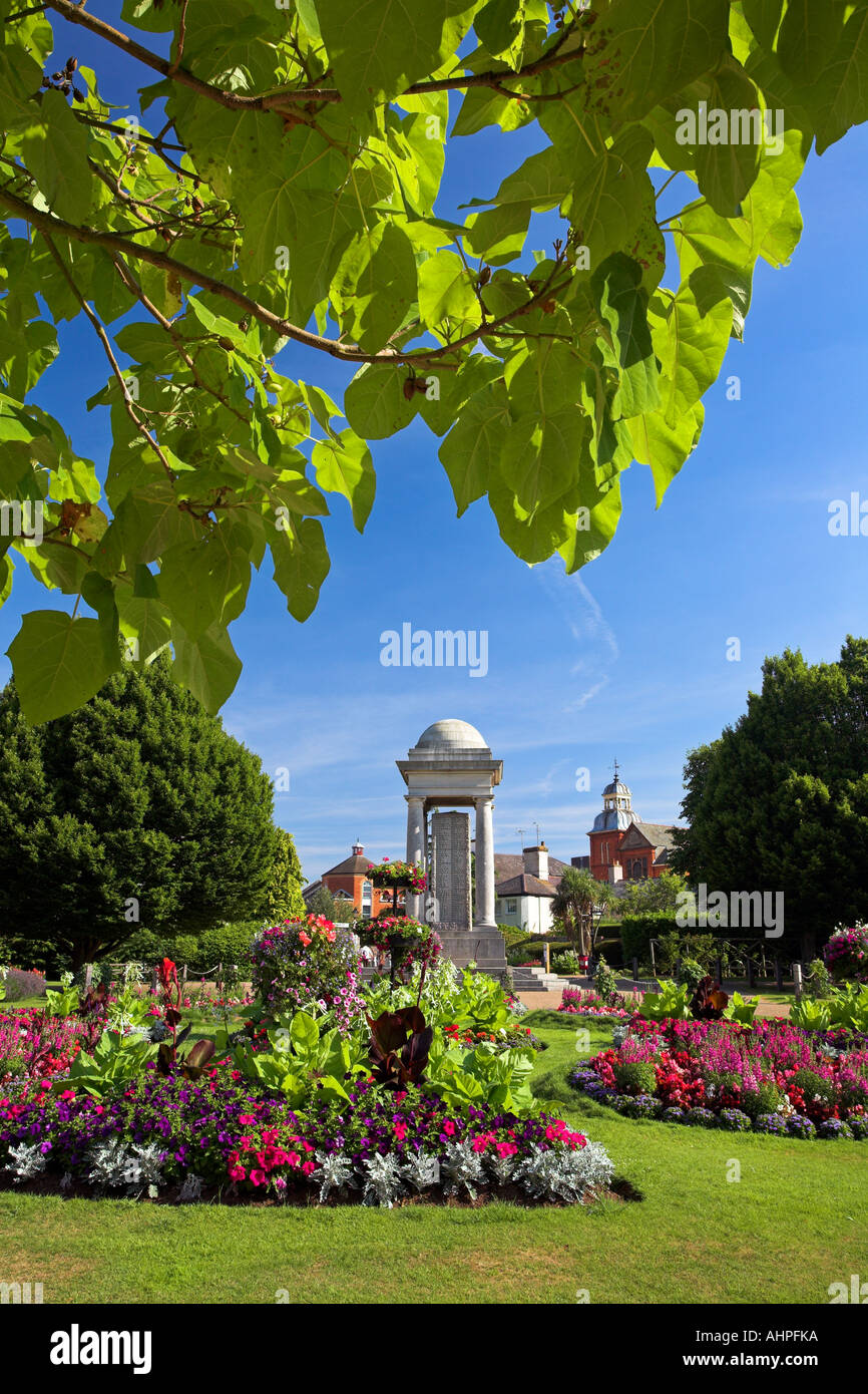 Vivary Park, Taunton, Somerset, Inghilterra Foto Stock