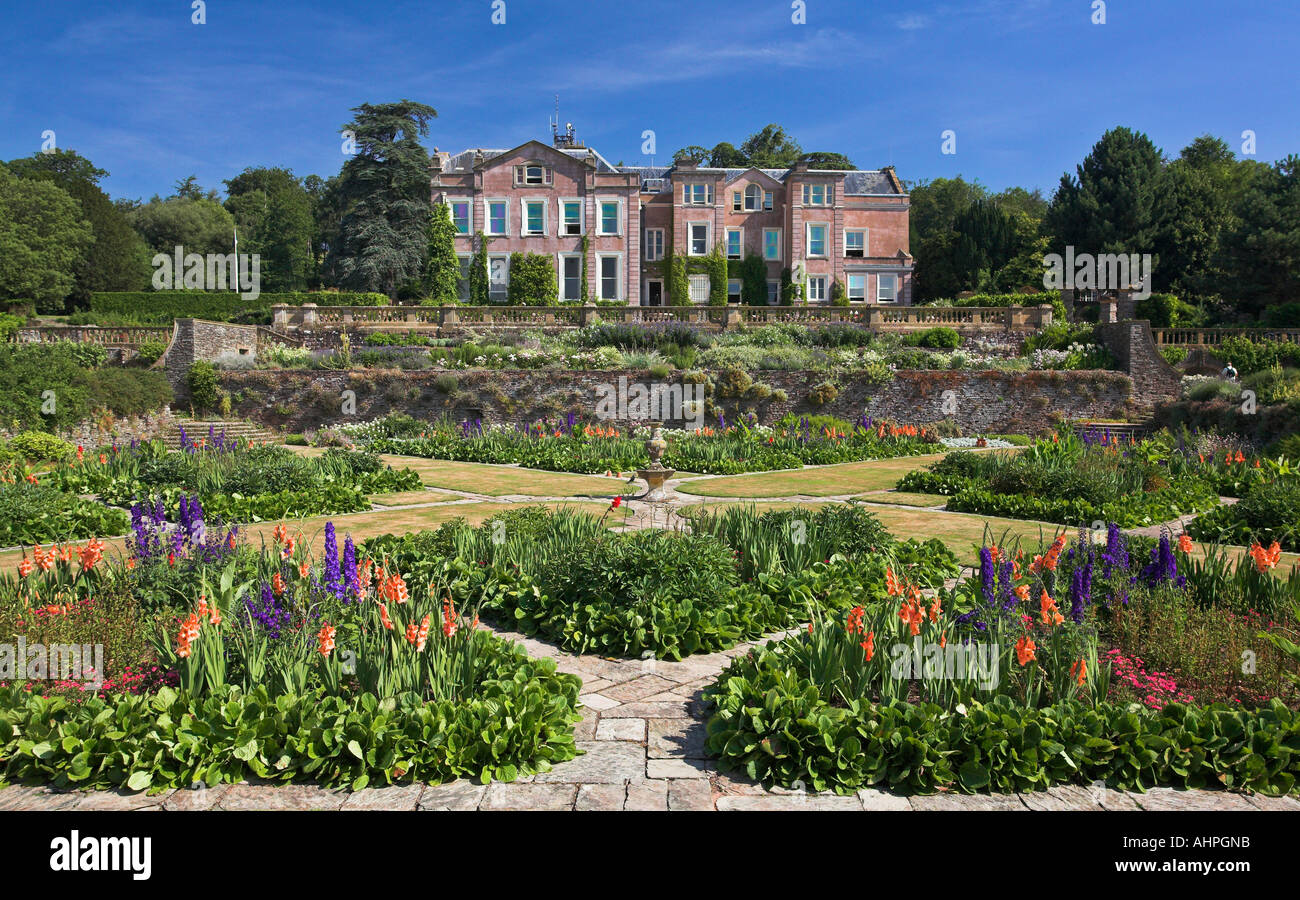 Hestercombe House e giardini, Cheddon Fitzpaine, Taunton, Somerset, Inghilterra Foto Stock