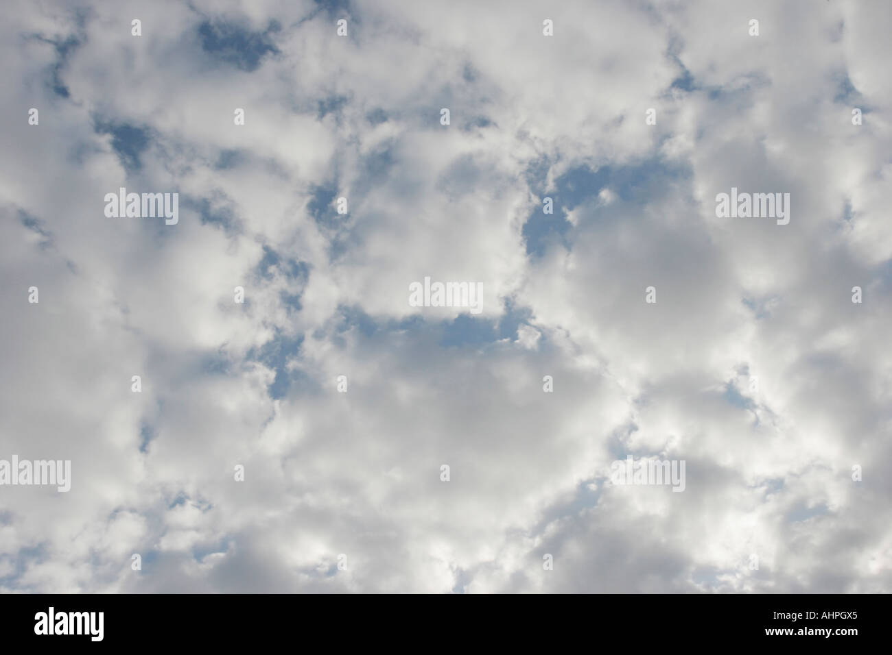 Fluffy Sfondo nuvola Foto Stock