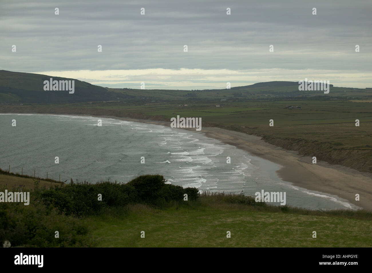 Porth Neigwl ( hells bocca ) dal Cilan Foto Stock