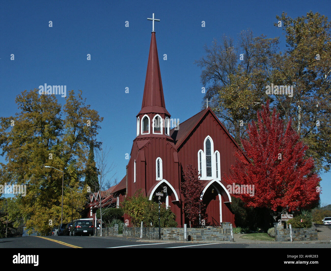 St James Chiesa Episcopale in California Sonora Foto Stock